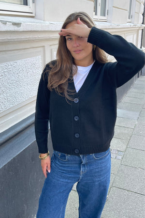 Strikket Cardigan (2 stk.)