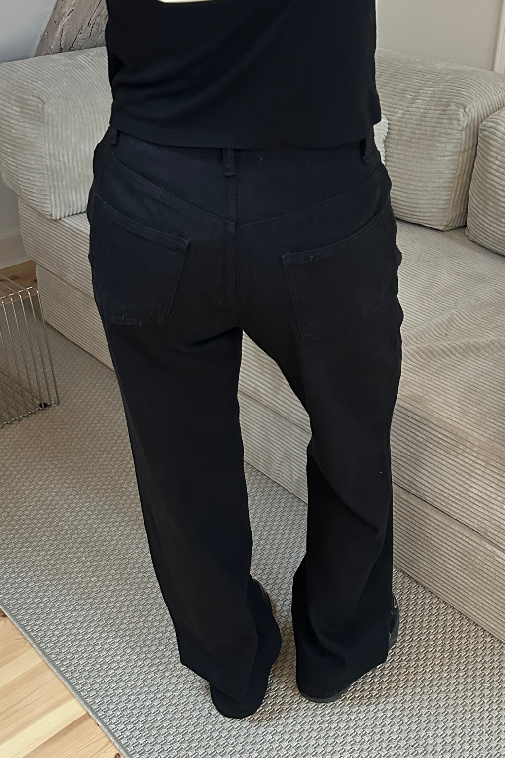 Erica Loose Jeans - Sort