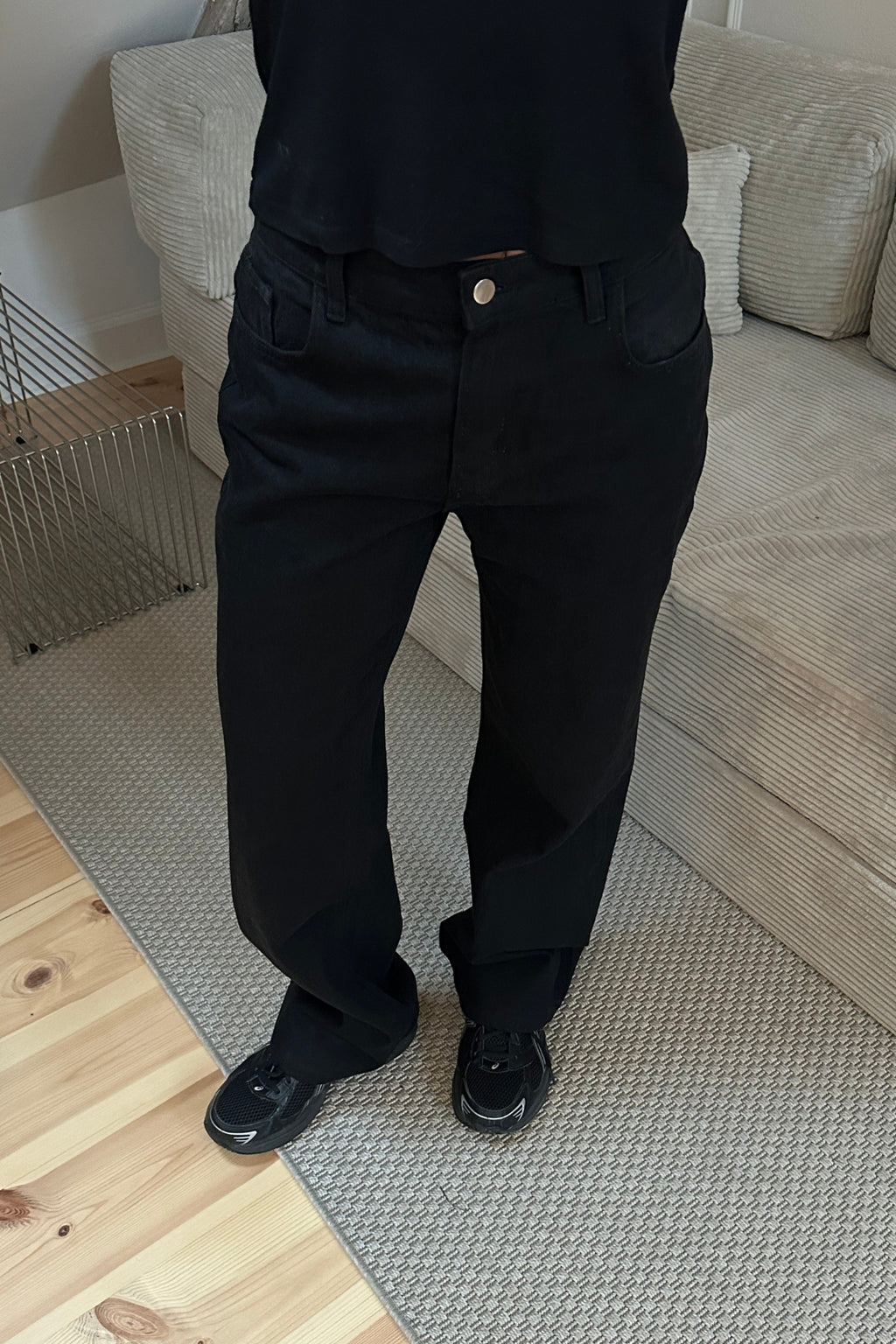 Erica Loose Jeans - Sort