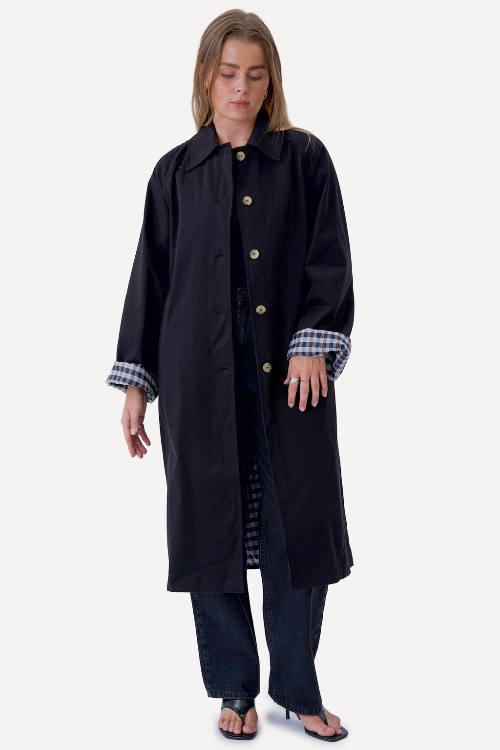 Livia Trenchcoat - Sort