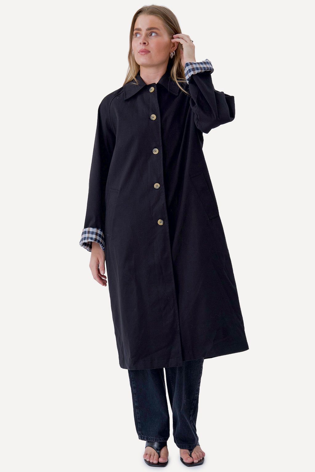 Livia Trenchcoat - Sort