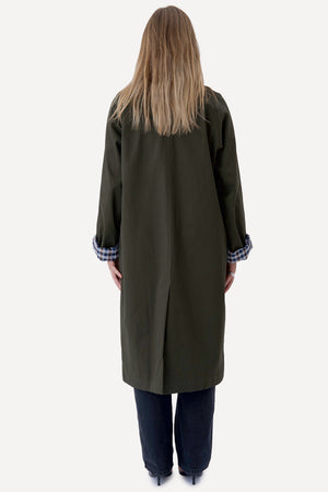 Livia Trenchcoat - Olivengrøn