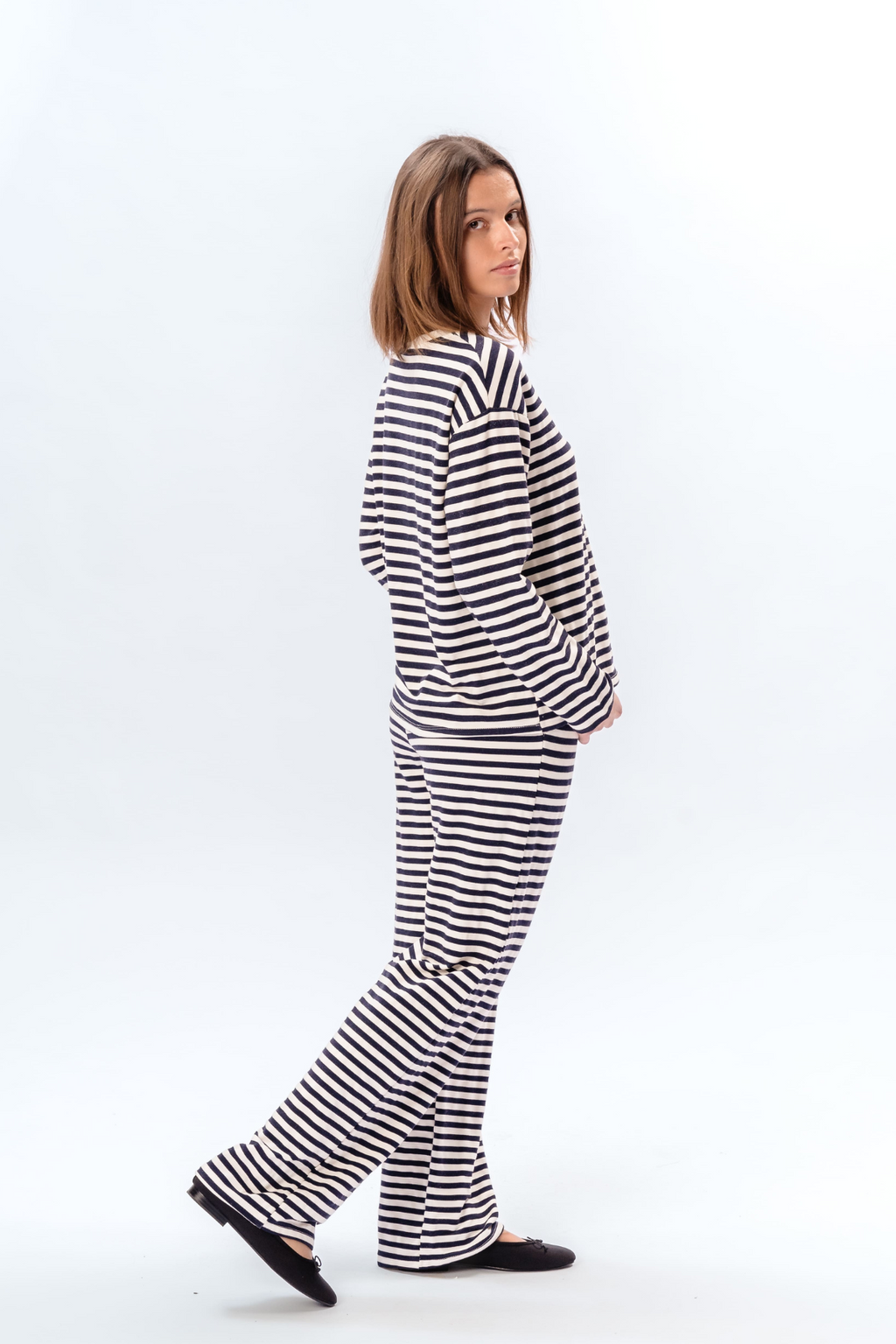 Stribede Bukser - Blå