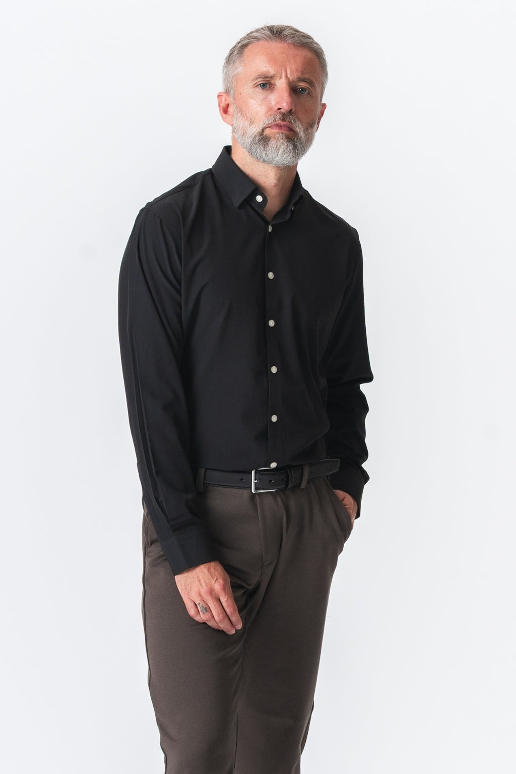 Den Originale Premium Performance Skjorte - Sort