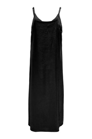 Cosmo Slip Kjole - Sort