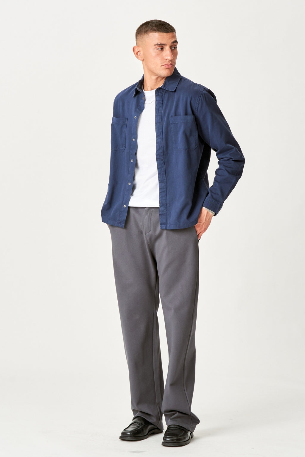 Alex Skjorte Regular Fit - Blå