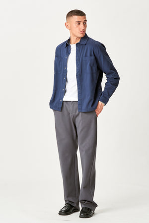 Alex Skjorte Regular Fit - Blå