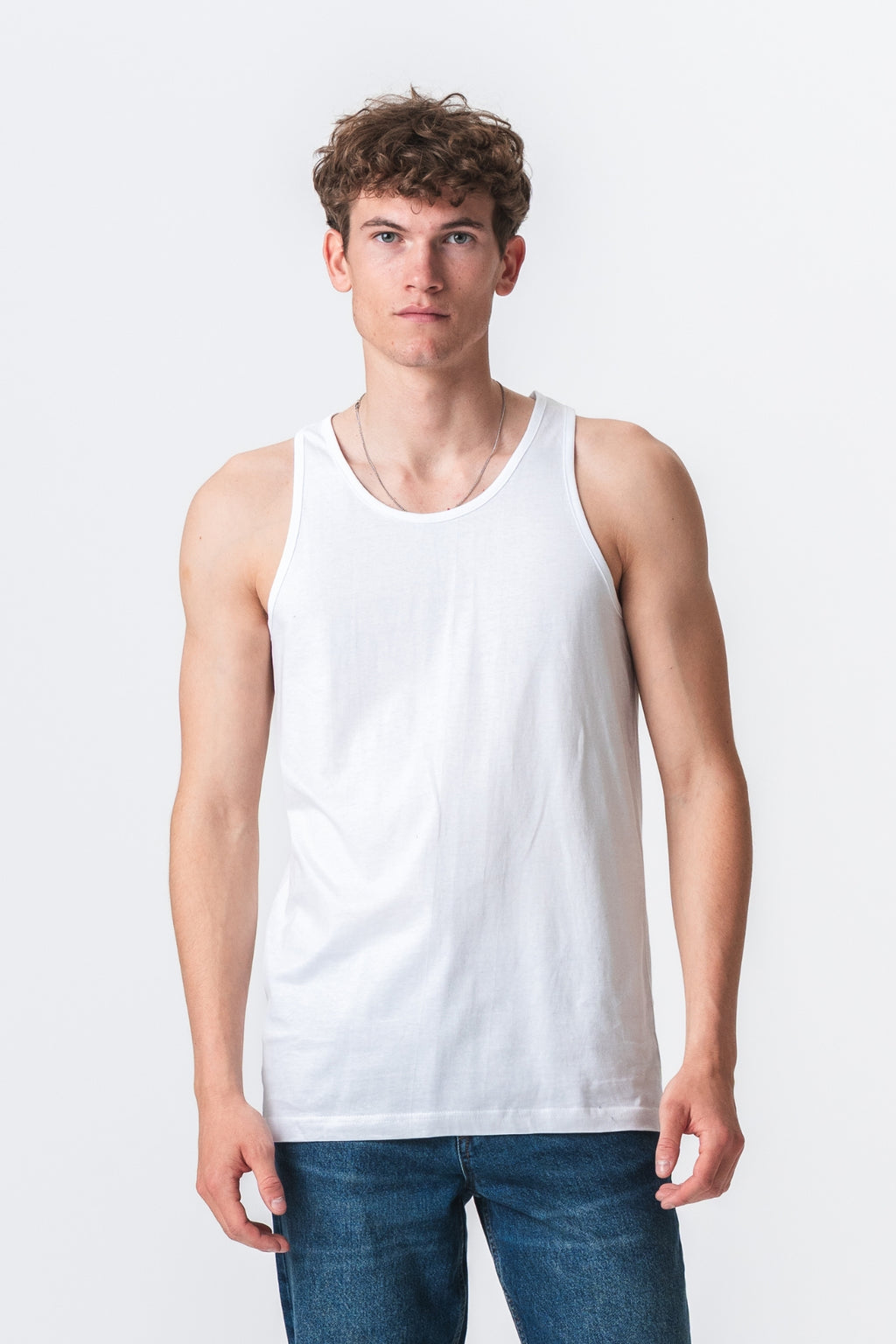 Basic Tanktop - Hvid