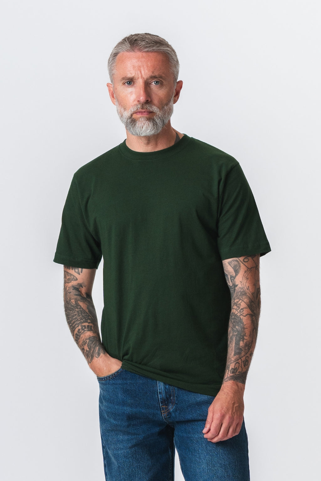 Oversized T-shirt - Bottlegreen