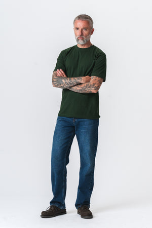 Oversized T-shirt - Bottlegreen