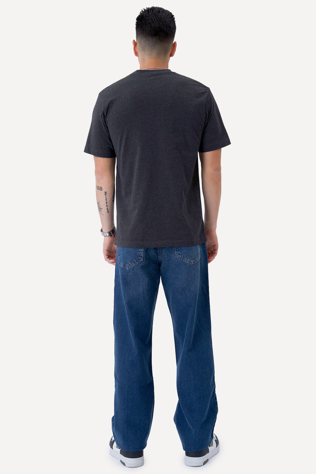 Oversized T-shirt - Mørkegrå