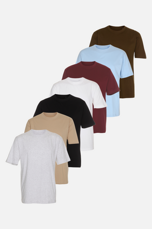 Oversized T-shirts (7 stk.)
