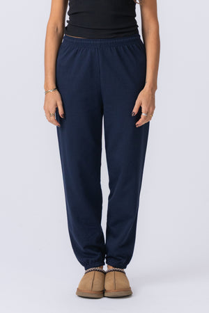 Basic Sweatpants - Blue Navy (dame)