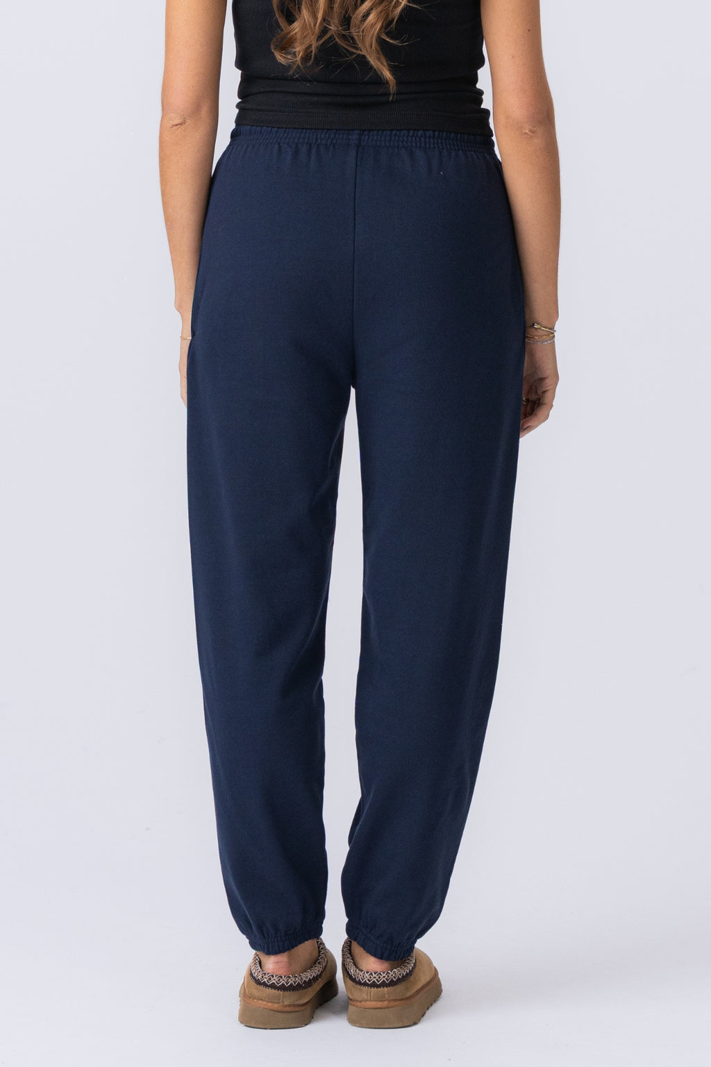 Basic Sweatpants - Blue Navy (dame)
