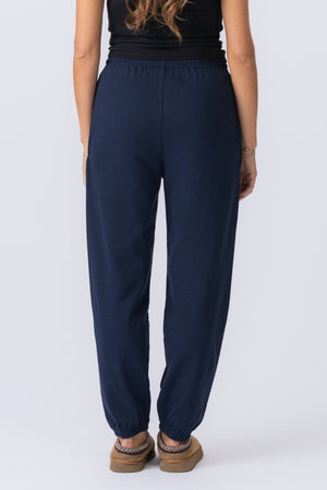 Basic Sweatpants - Blue Navy (dame)
