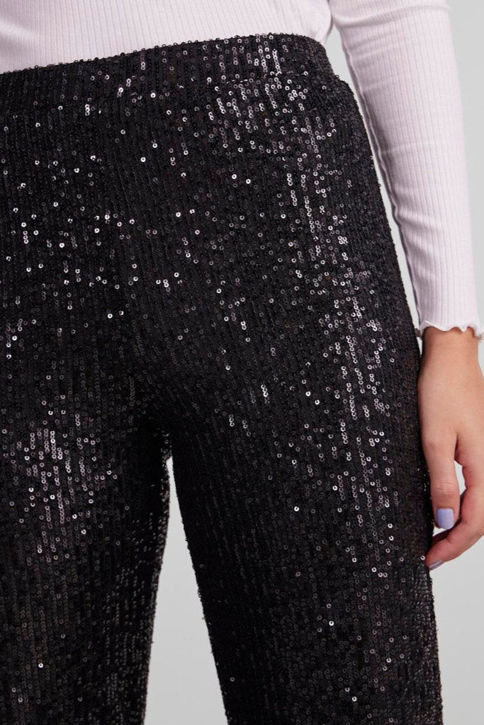 Delphia Wide Bukser - Sort