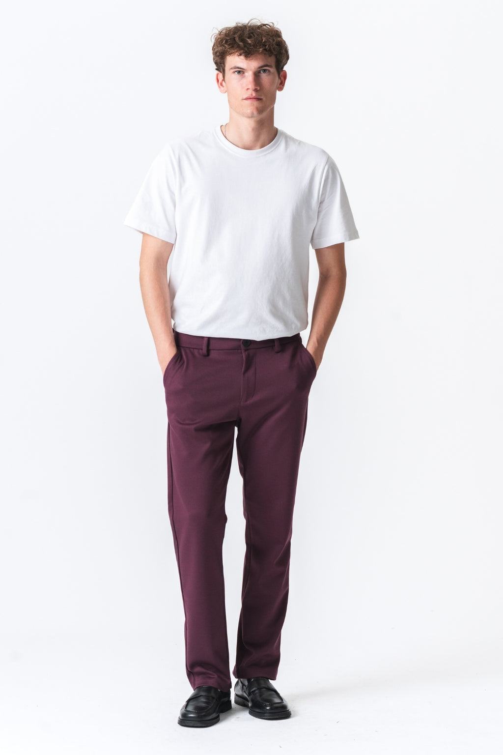 De Originale Performance Pants (Regular) - Burgundy
