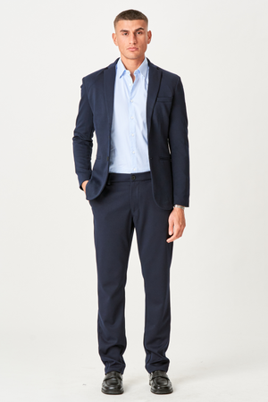 Det Originale Performance Jakkesæt Regular fit - (Navy) (V.I.P)