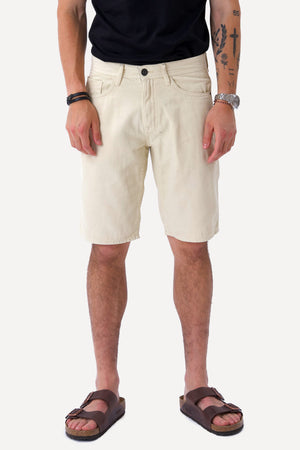 Philip Denim Shorts - Sand
