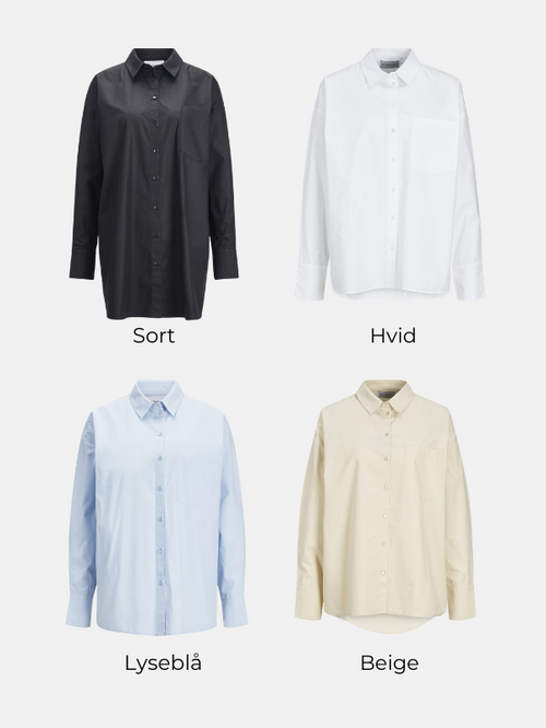 Relaxed Shirt - Package Deal (2 pcs.) - TeeShoppen Group™ - Formal Shirts & Blouses - TeeShoppen