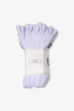 Tennisstrømper 5-Pak - Hvid