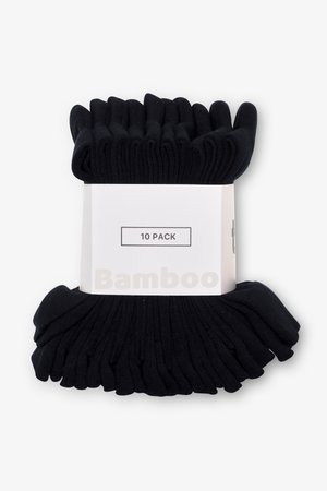 Bambus Strømper 10-Pak - Navy (FS)