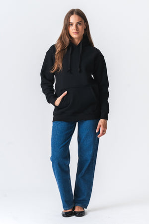 Stella Oversized Hoodie - Sort