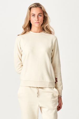 Basic Sweatsæt (Lys Beige) - (Dame)