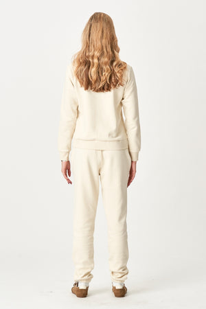 Basic Sweatsæt (Lys Beige) - (Dame)