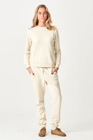 Basic Sweatpants - Lys Beige