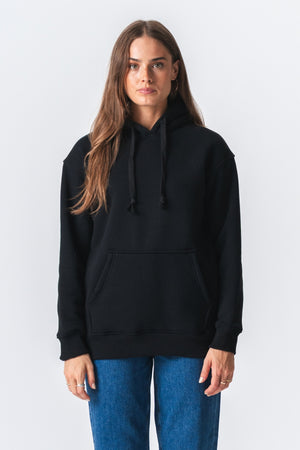Stella Oversized Hoodie - Sort