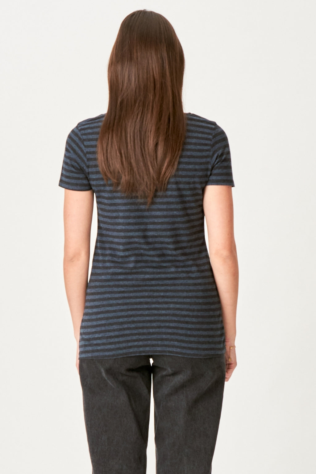 Nørregade T-shirt - Sort-Blå