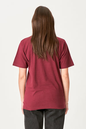 Oversized T-shirt - Bordeaux