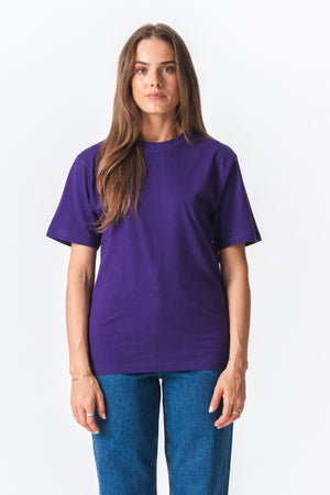 Oversized T-shirt - Violet