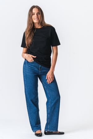 Boyfriend Tee - Sort