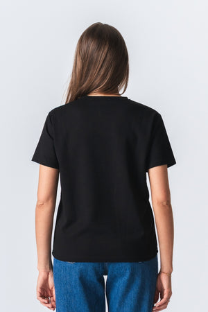 Leah Loose T-shirt - Sort
