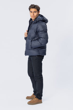Coated Jakke - Navy