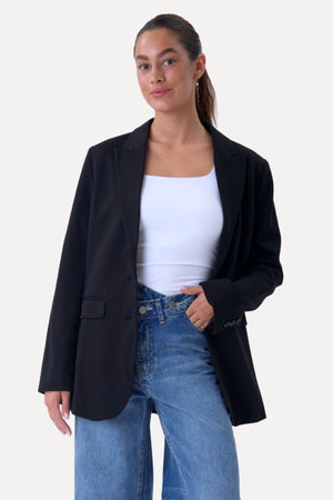 Klassisk fit Blazer - Navy