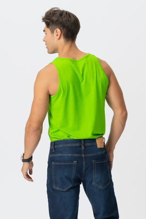 Basic Tanktop - Lime Grøn