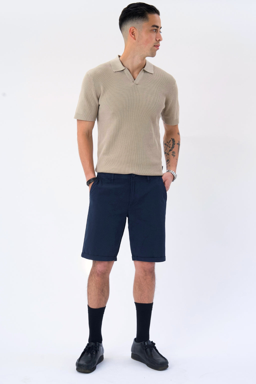 Chino Shorts - Navy