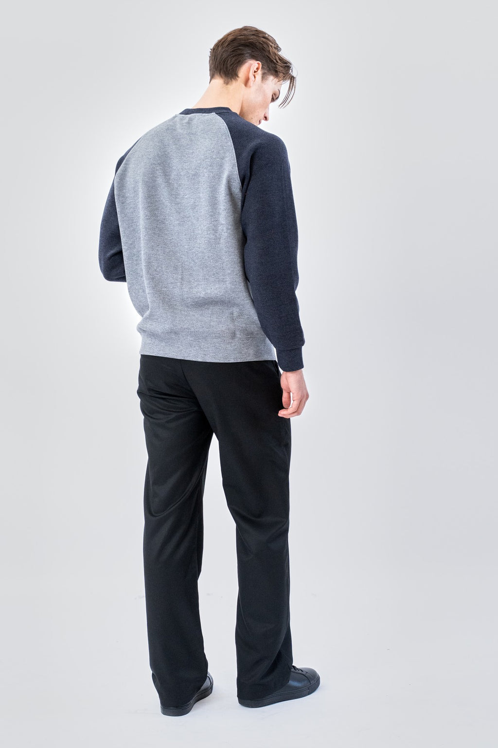 Raglan Sleeve Sweater - Askegrå