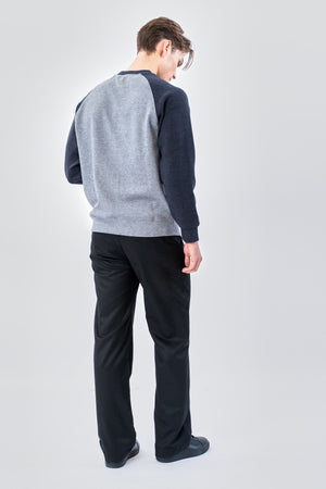 Raglan Sleeve Sweater - Askegrå