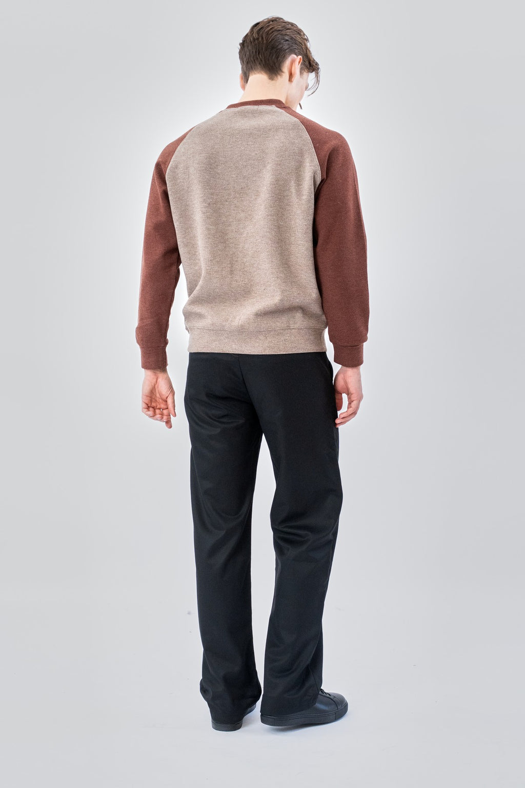 Raglan Sleeve Sweater - Brun