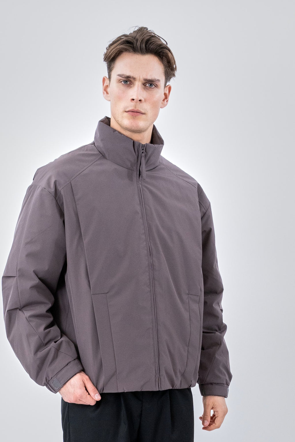 Noah Bomber Jacket - Lilla