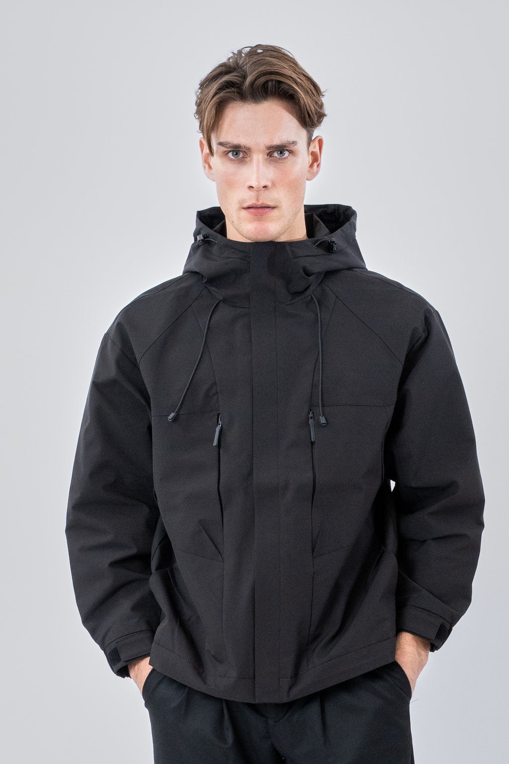 Asher Short Jacket - Sort