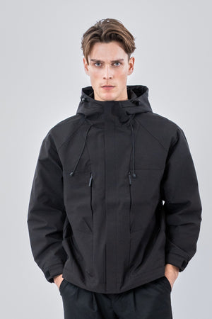 Asher Short Jacket - Sort