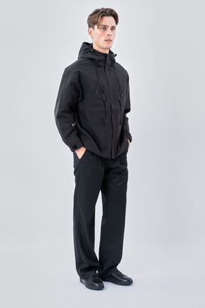 Asher Short Jacket - Sort
