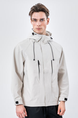 Asher Short Jacket - Lys Beige