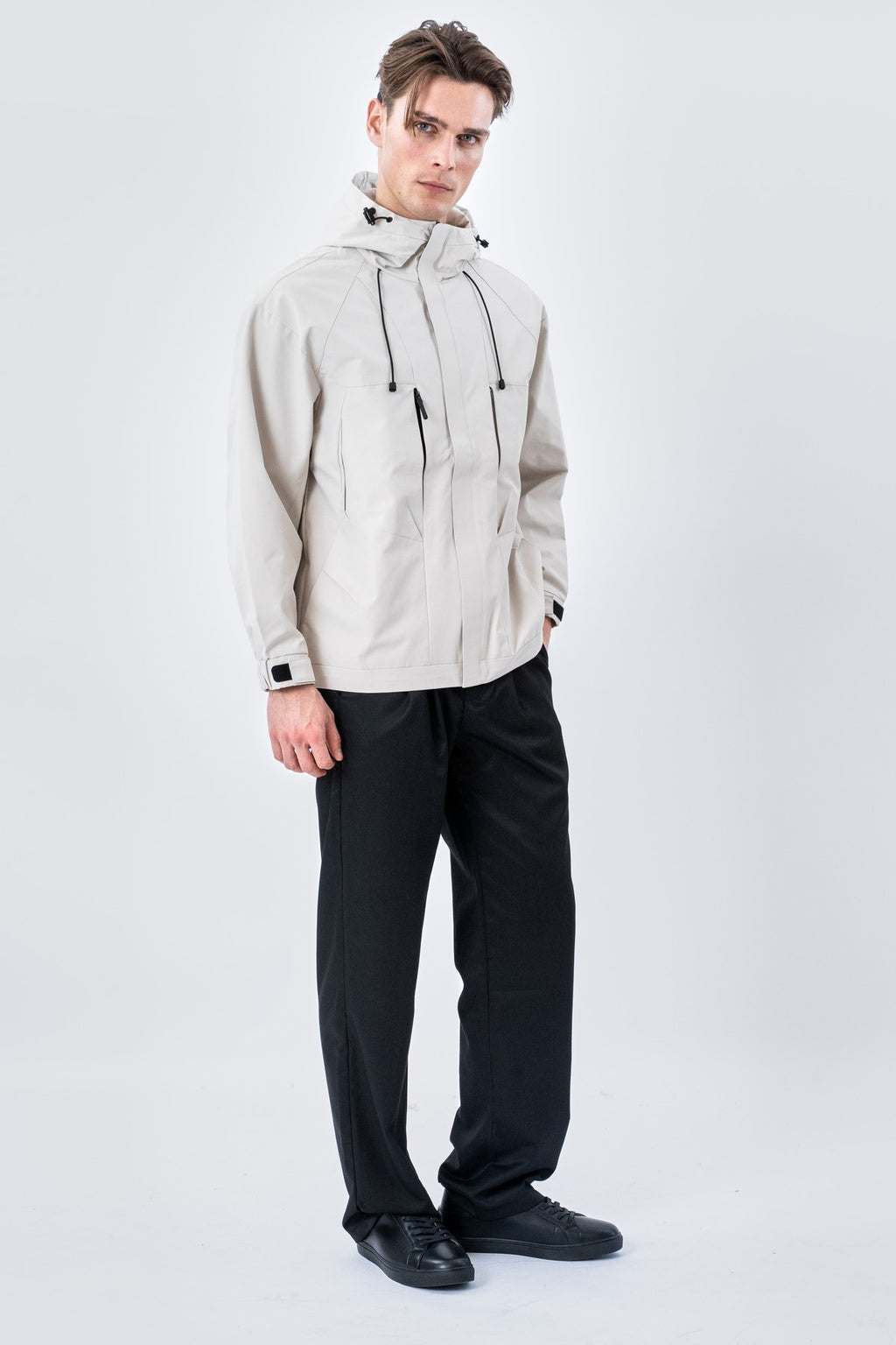 Asher Short Jacket - Lys Beige