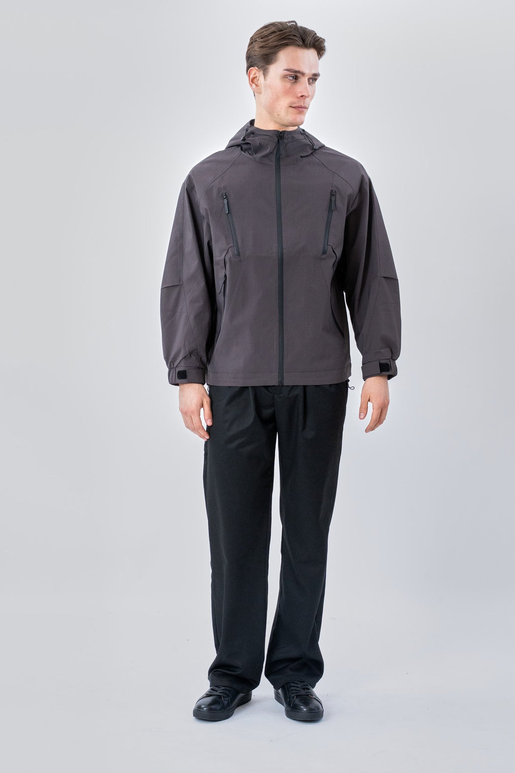 Milo Short Jacket - Mørkebrun